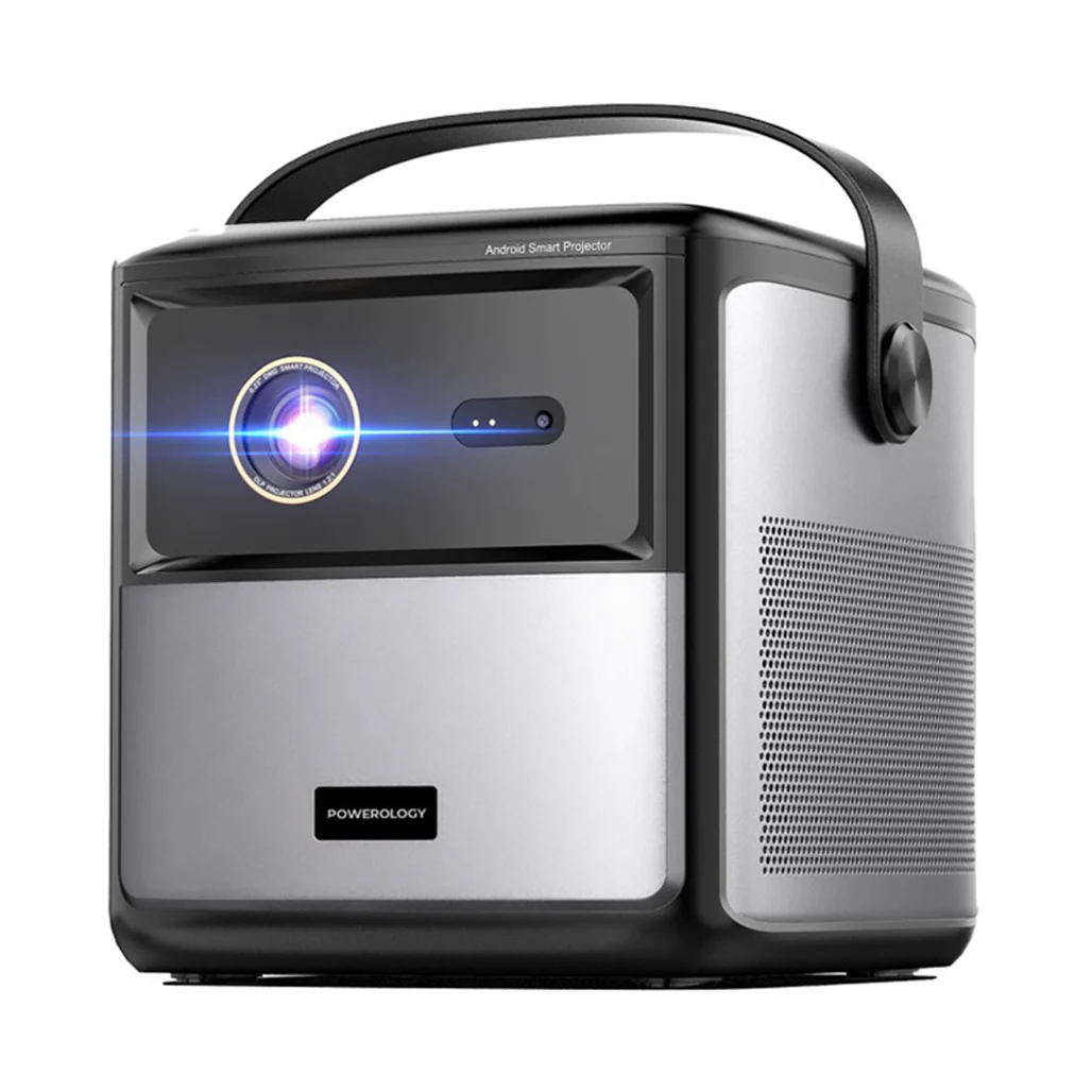Powerology Starbeam 100" Google DLP Projector with Laser Auto-Focus – Black - Image 2