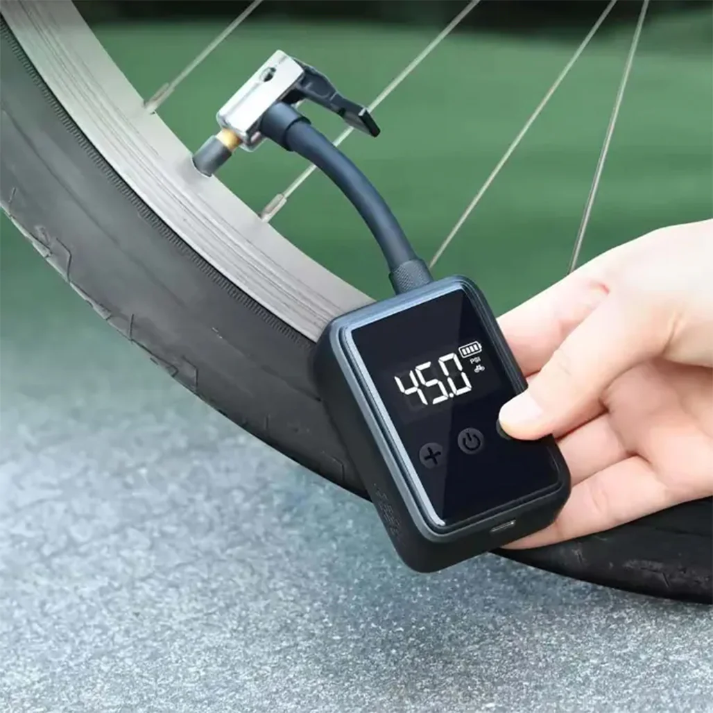 Powerology Super Compact Tire Inflator - Efficient, Portable & Sleek Black Design - Image 7