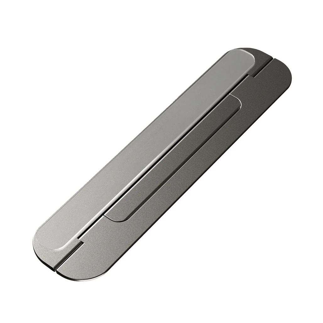 Powerology Ultra-Thin Aluminum Laptop Stand – 3mm Foldable, Lightweight & Portable for 15” Devices - Image 5