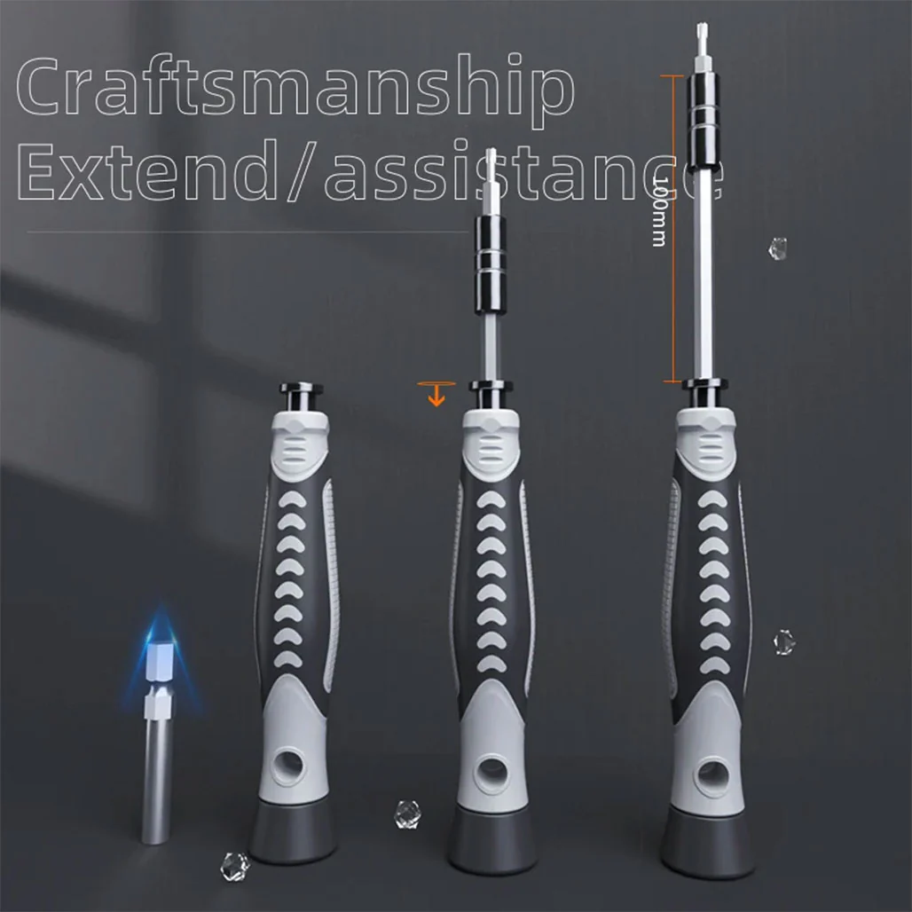 Precision Screwdriver Set 150 Pieces - CRV-117 | 130-in-1 CR-V Screwdriver Kit with 117 Magnetic Bits for Laptop and Electronic Repair - Image 4