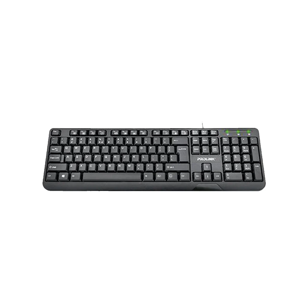 Prolink PKCM-2005 Wired Keyboard with Multimedia Hot Keys