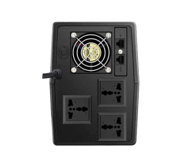 Prolink Pro1201 Super Fast Charging Line Interactive Series UPS - 1200VA - Image 3