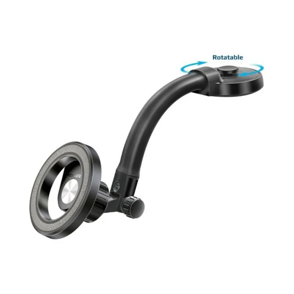 Promate MagHoop-GN MagGrip Magnetic Ring Phone Holder – 360° Cradleless Design | N52 Magnets | MagSafe Compatible