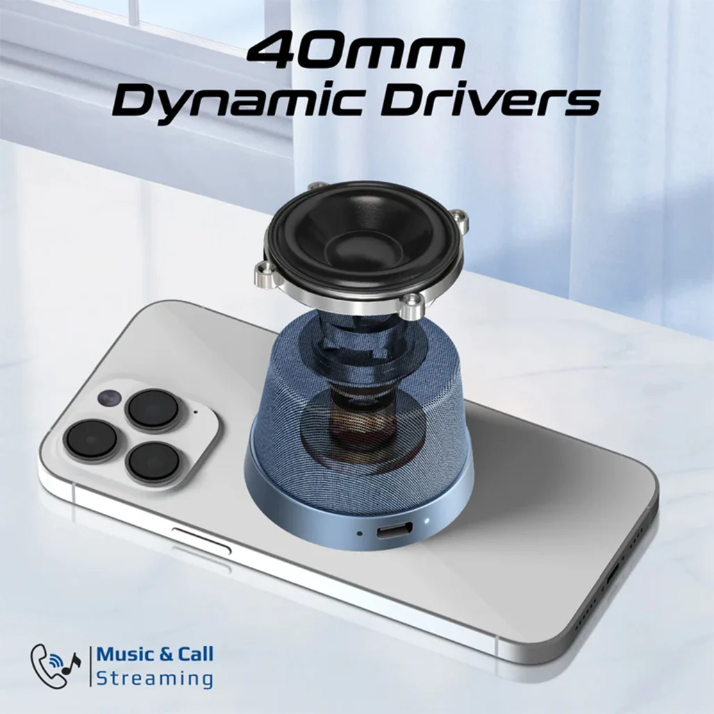Promate Punch Mini - Bluetooth Speaker with MagSafe Compatibility - Image 8