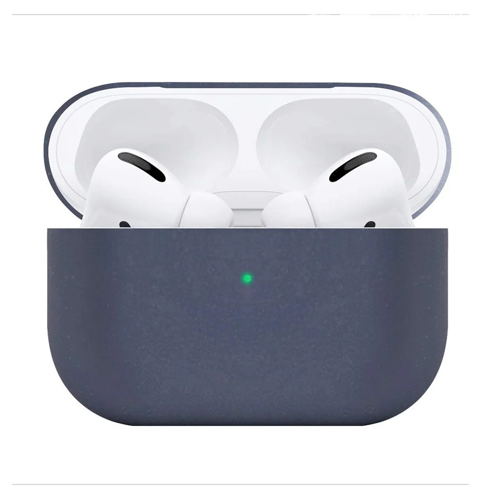 Protective Case for AirPods Pro - Premium Elastic Silicone, Carabiner Included, Front LED Visibility - Image 4