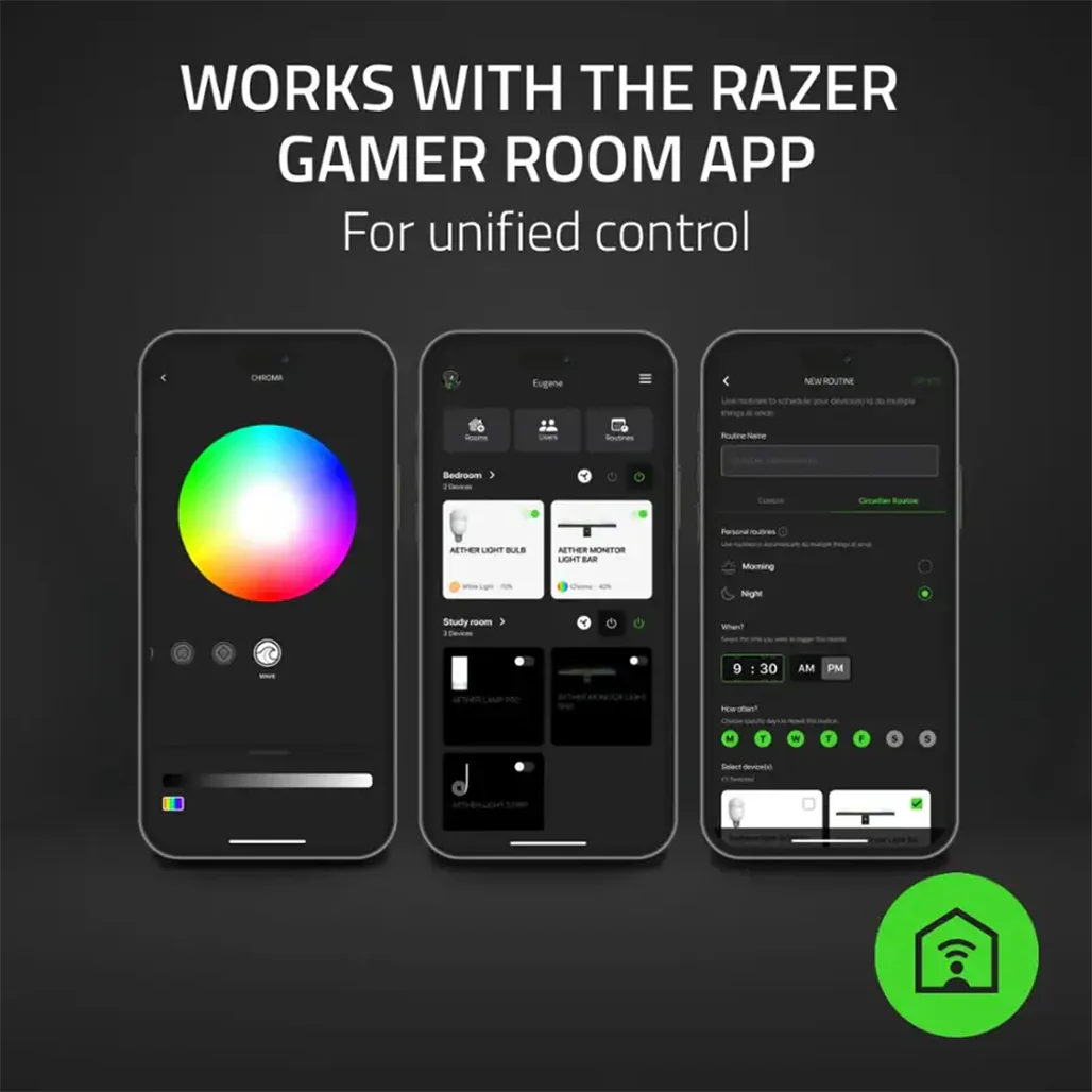 Razer Aether RGB Light Bars for PC – Smart Ambient Lighting with Voice Control & Chroma Sync - Image 7