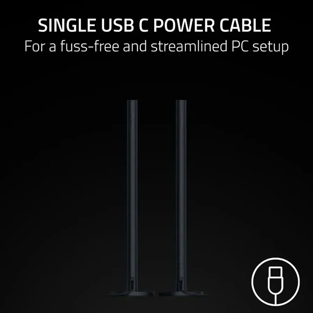 Razer Aether RGB Light Bars for PC – Smart Ambient Lighting with Voice Control & Chroma Sync - Image 8