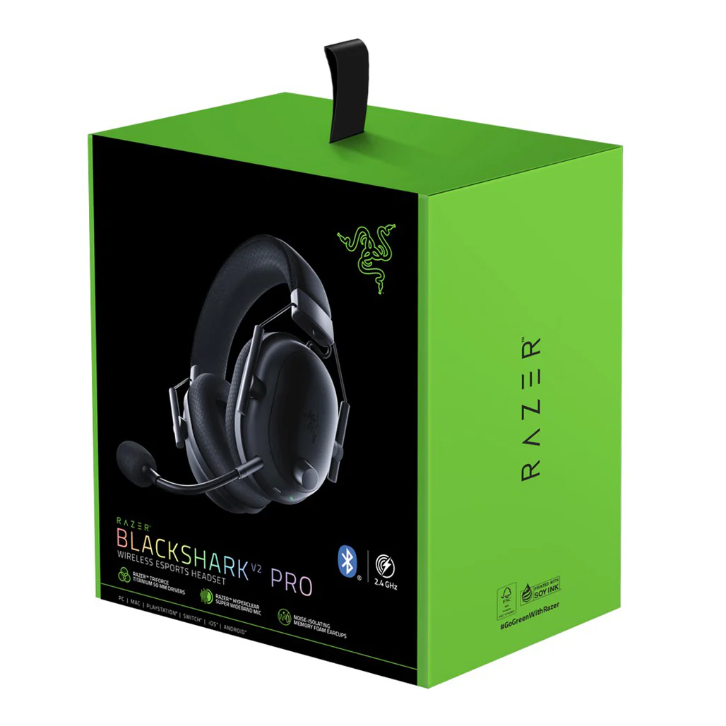 Razer BlackShark V2 Pro (2023) Wireless Esports Headset - Black - Image 3