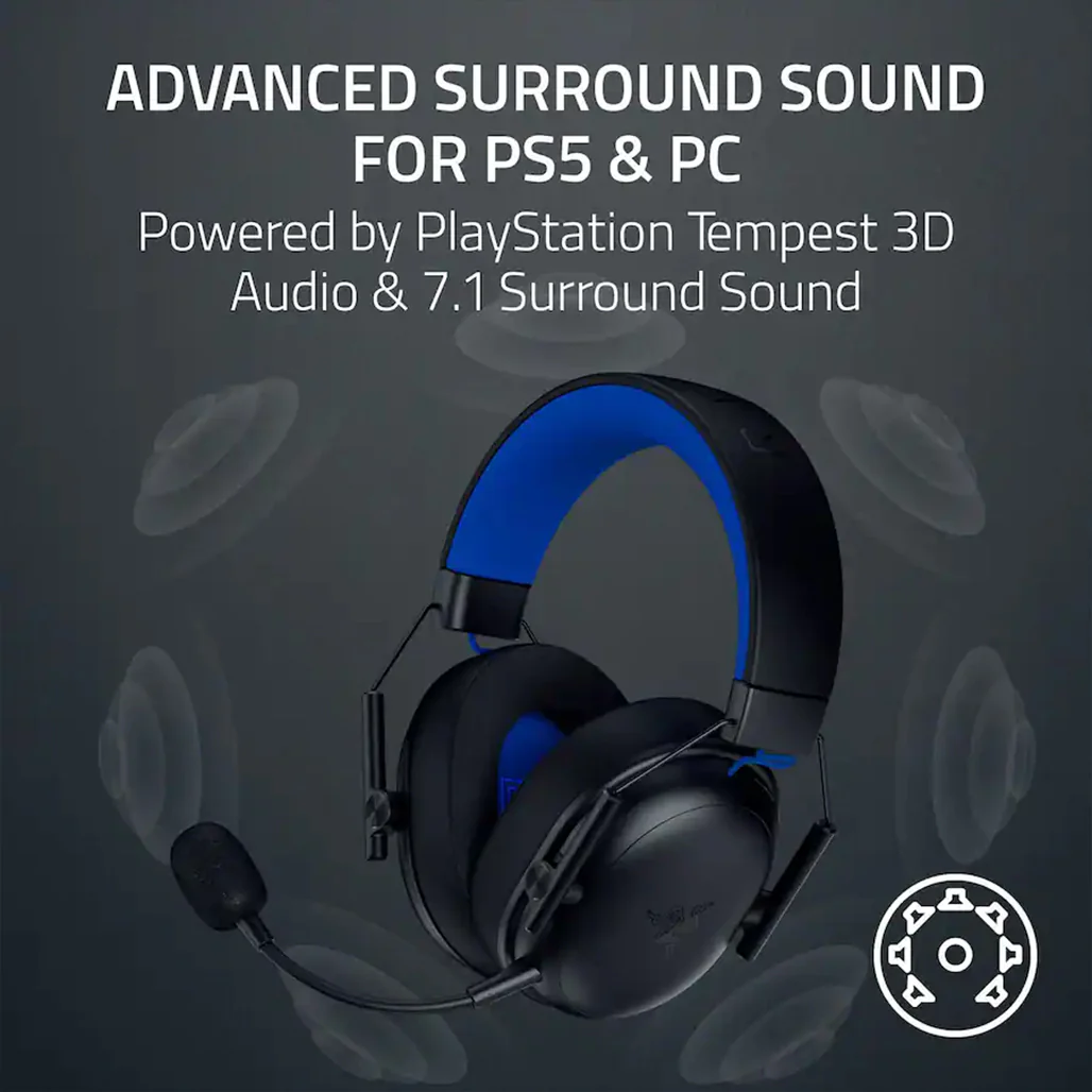 Razer BlackShark V3 X HyperSpeed Wireless Esports Headset for PS5 & PC - Image 4