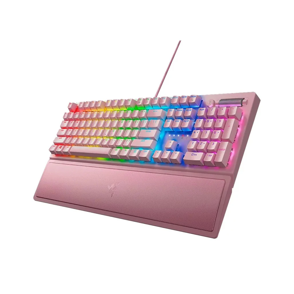 Razer BlackWidow V3 Quartz - Wired Full-Size Mechanical Gaming Keyboard with Green Switches | RZ03-03541800-R3M1 - Image 2