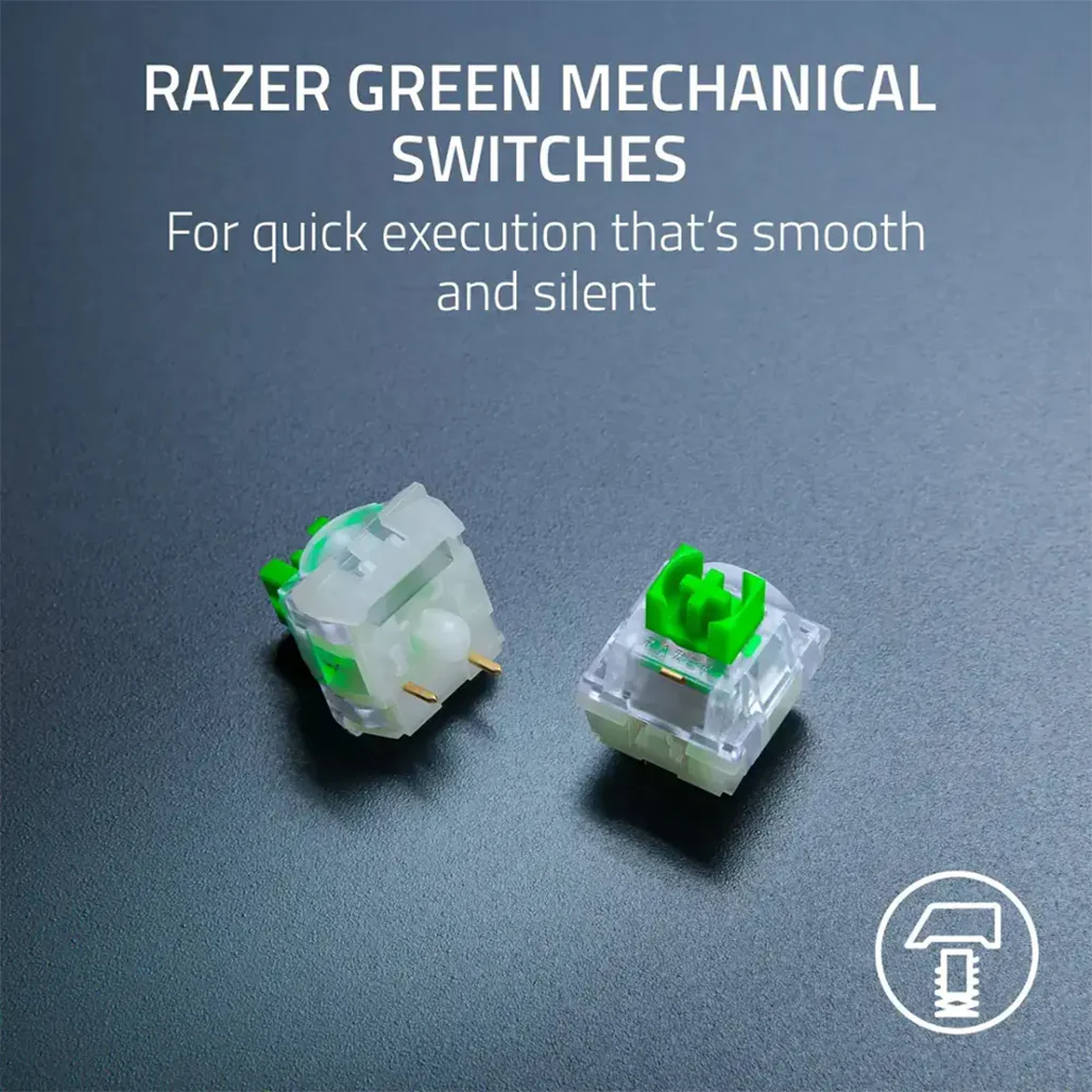 Razer BlackWidow V4 X Minecraft Edition Mechanical Gaming Keyboard – Green Switches - Image 6