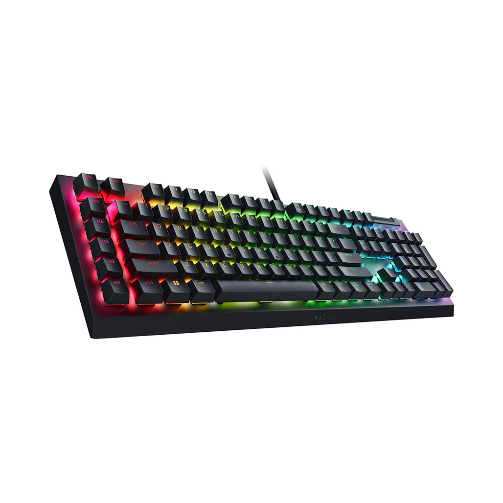 Razer BlackWidow V4 X - Wired Full-Size Mechanical Gaming Keyboard with Green Switches - Image 2