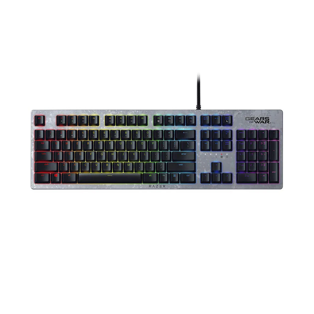 Razer Huntsman - Full-size Wired Mechanical Gaming Keyboard – Gears of War 5 edition – US Layout