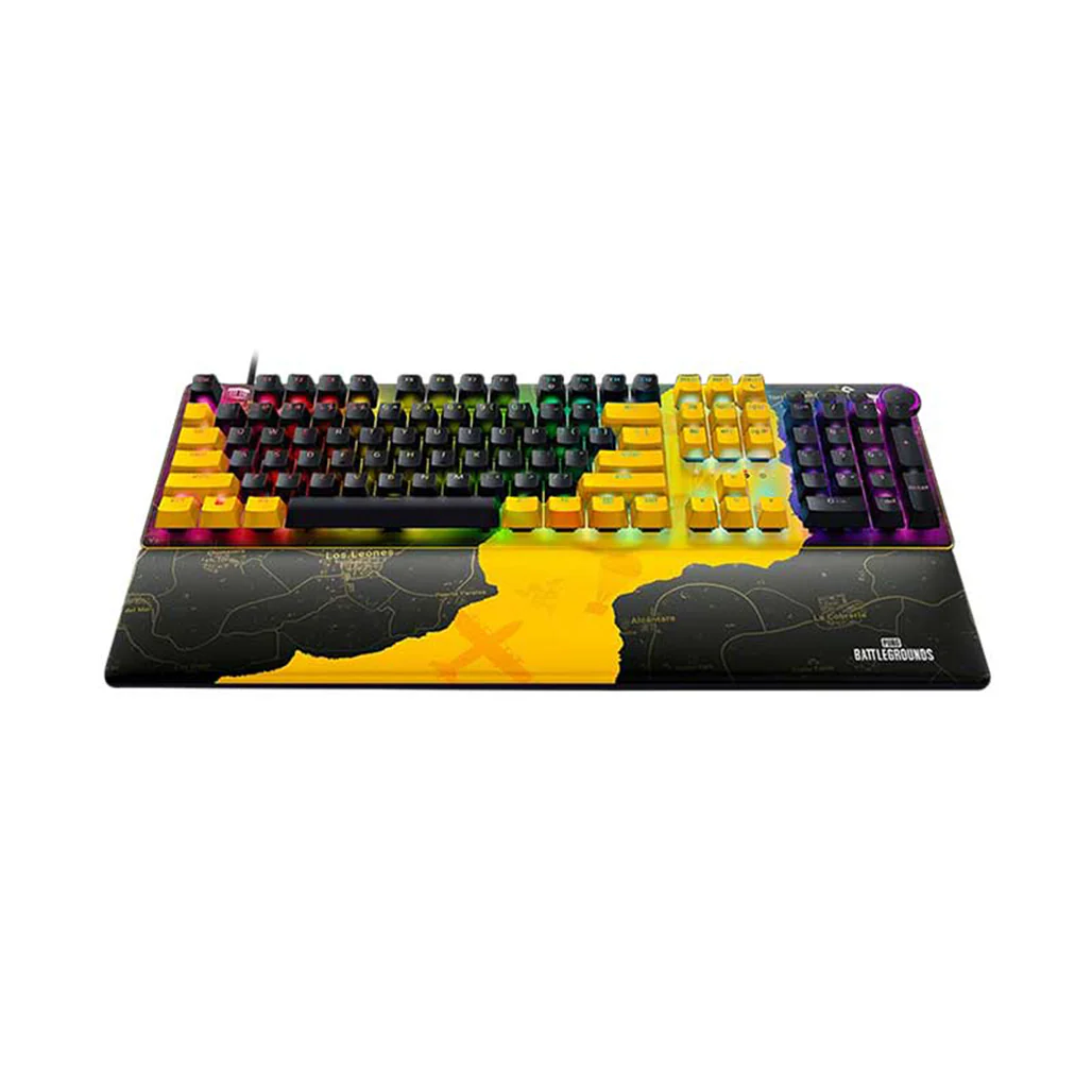 Razer Huntsman V2 Optical Gaming Keyboard – Linear Optical Switch – PUBG: BATTLEGROUNDS Edition - Image 3