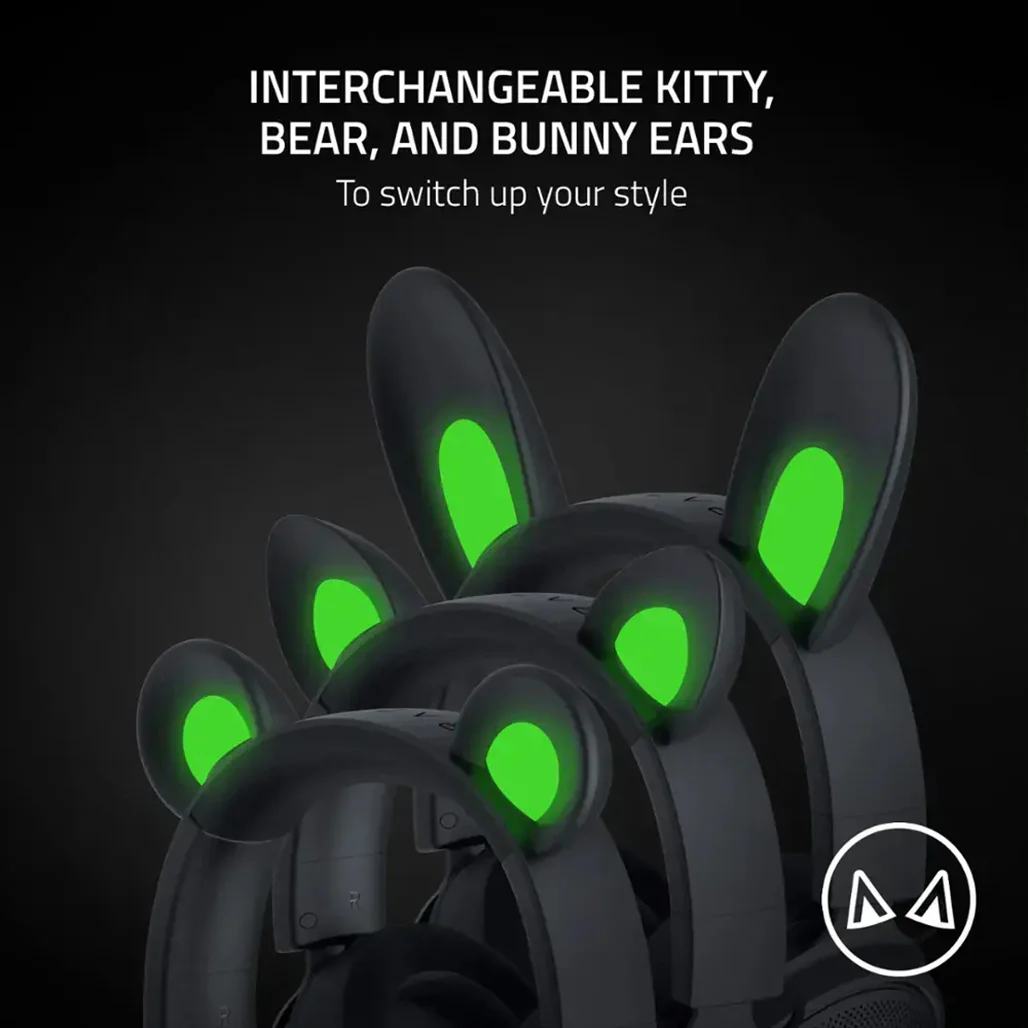 Razer Kraken Kitty V2 PRO - Wired RGB Gaming Headset - Image 11