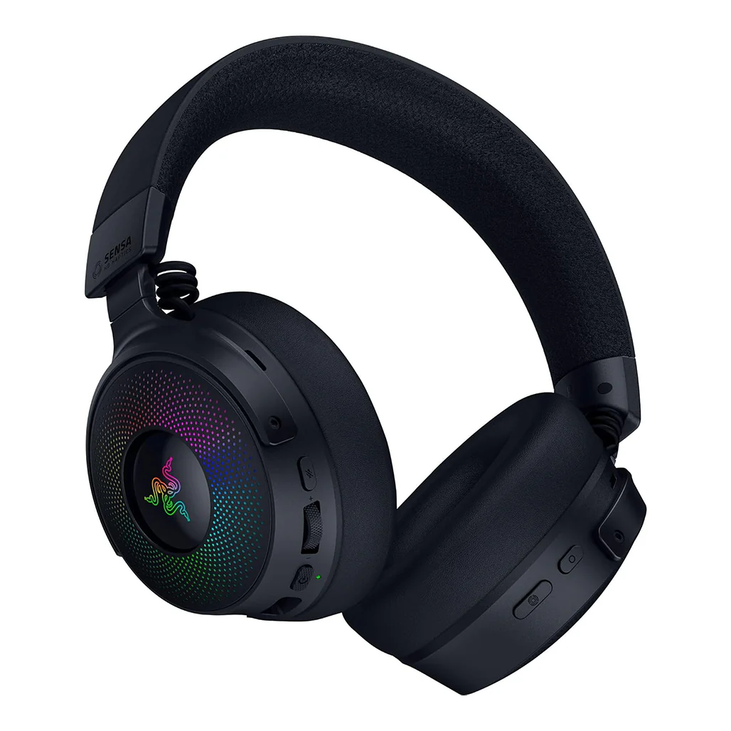 Razer Kraken V4 Pro - RGB Wireless Gaming Headphones with Control Hub - Image 4