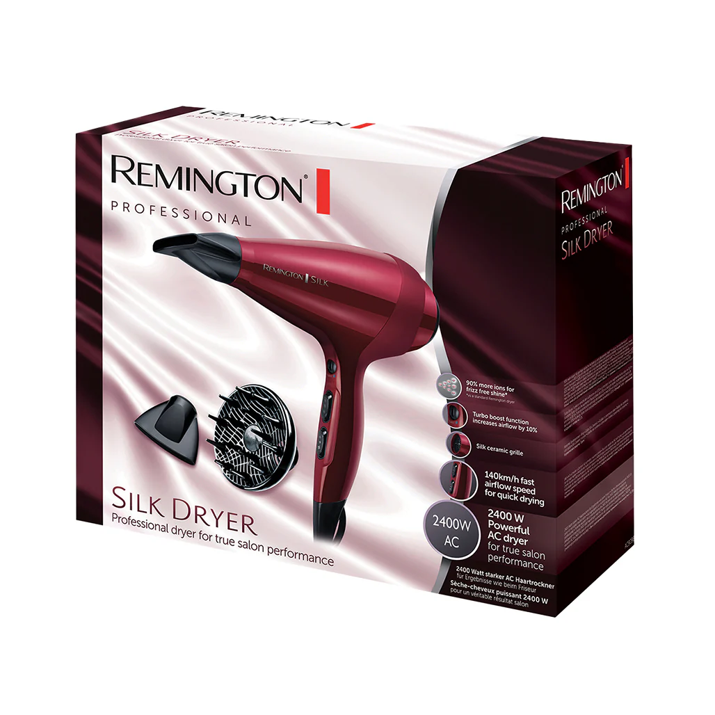 Remington Silk Dryer 2400W - AC9096 - Image 2