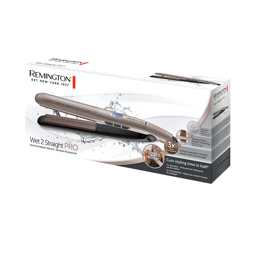 Remington Wet 2 Straight Pro Hair Straightener - S7970 - Image 3