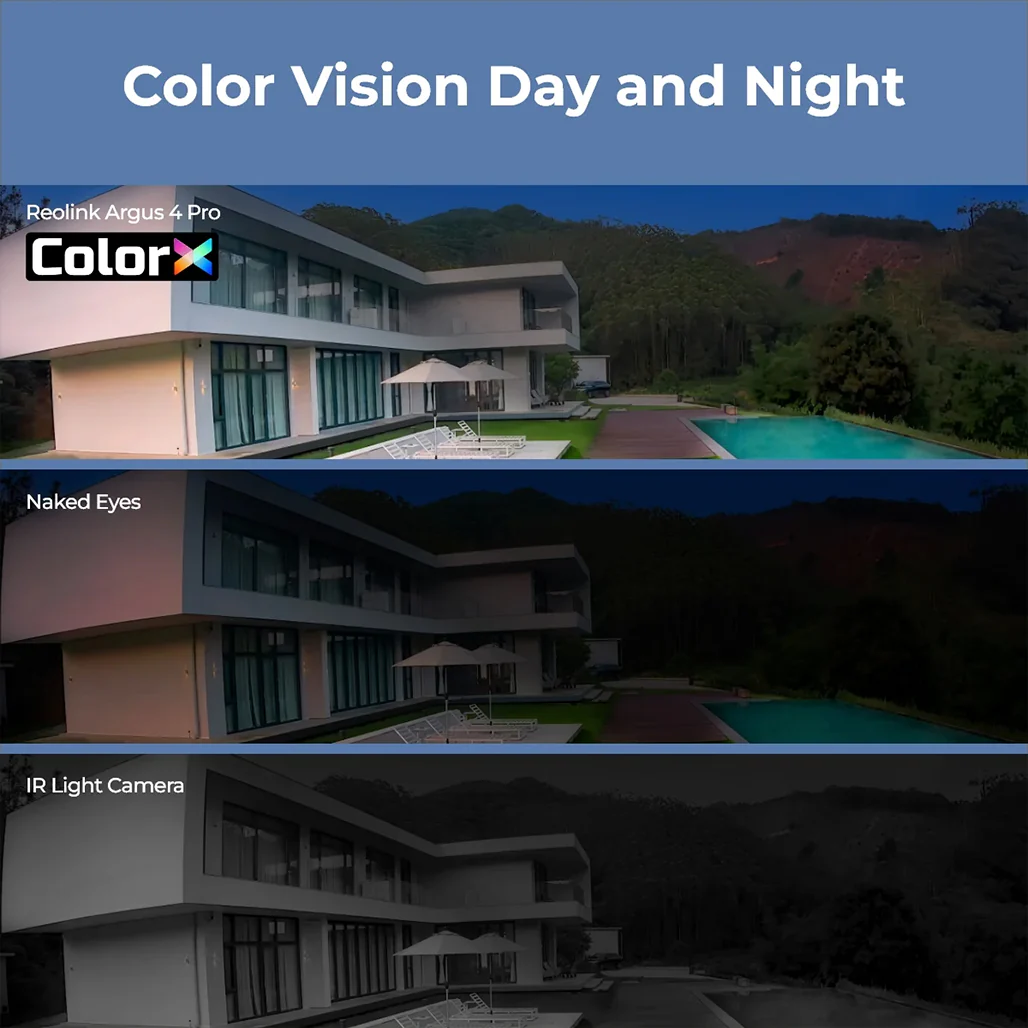 Reolink Argus 4 Pro - 4K Color Night Vision Security Camera - Image 8