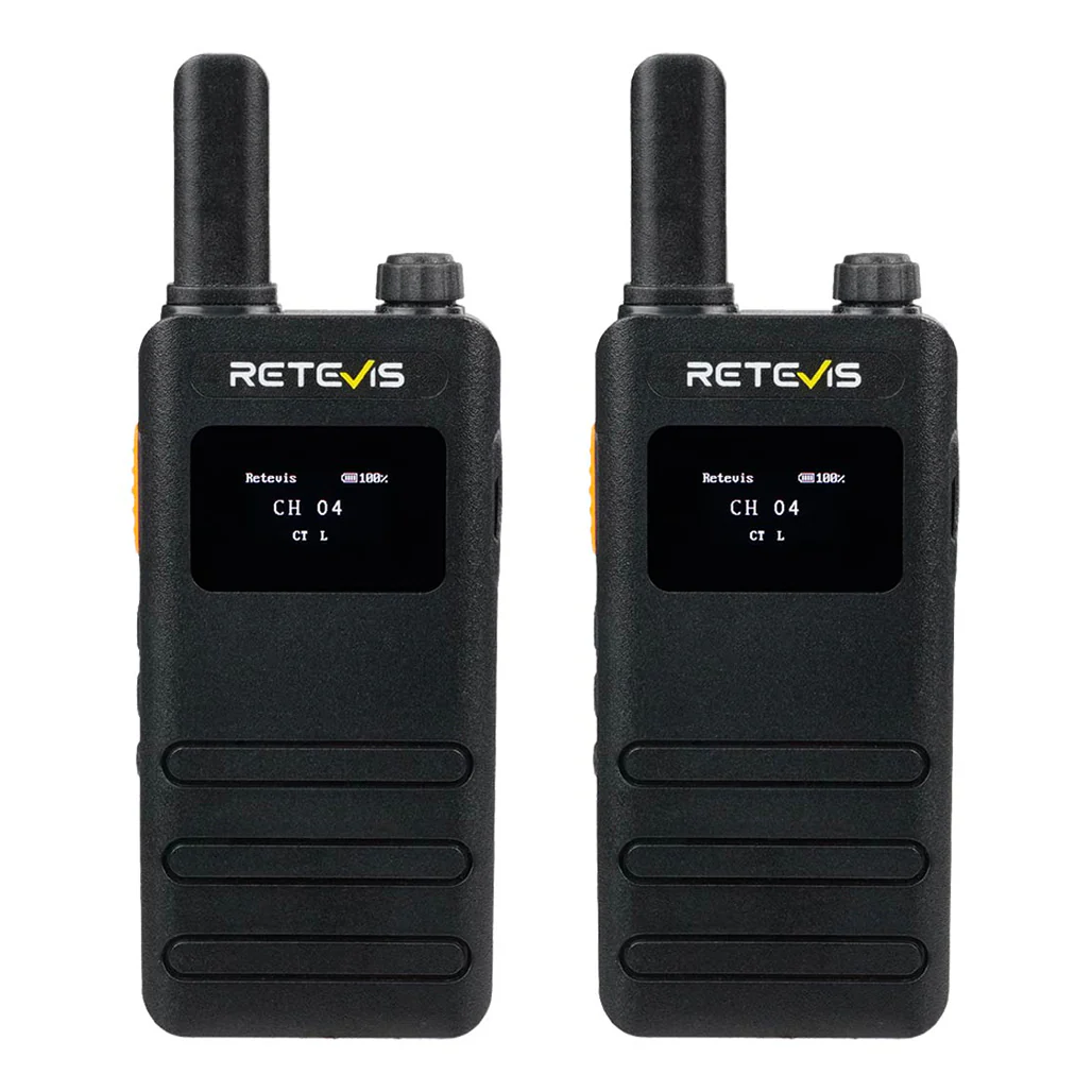 Retevis B3S - Ultra-Thin Portable FRS Handheld Radio with LCD Display