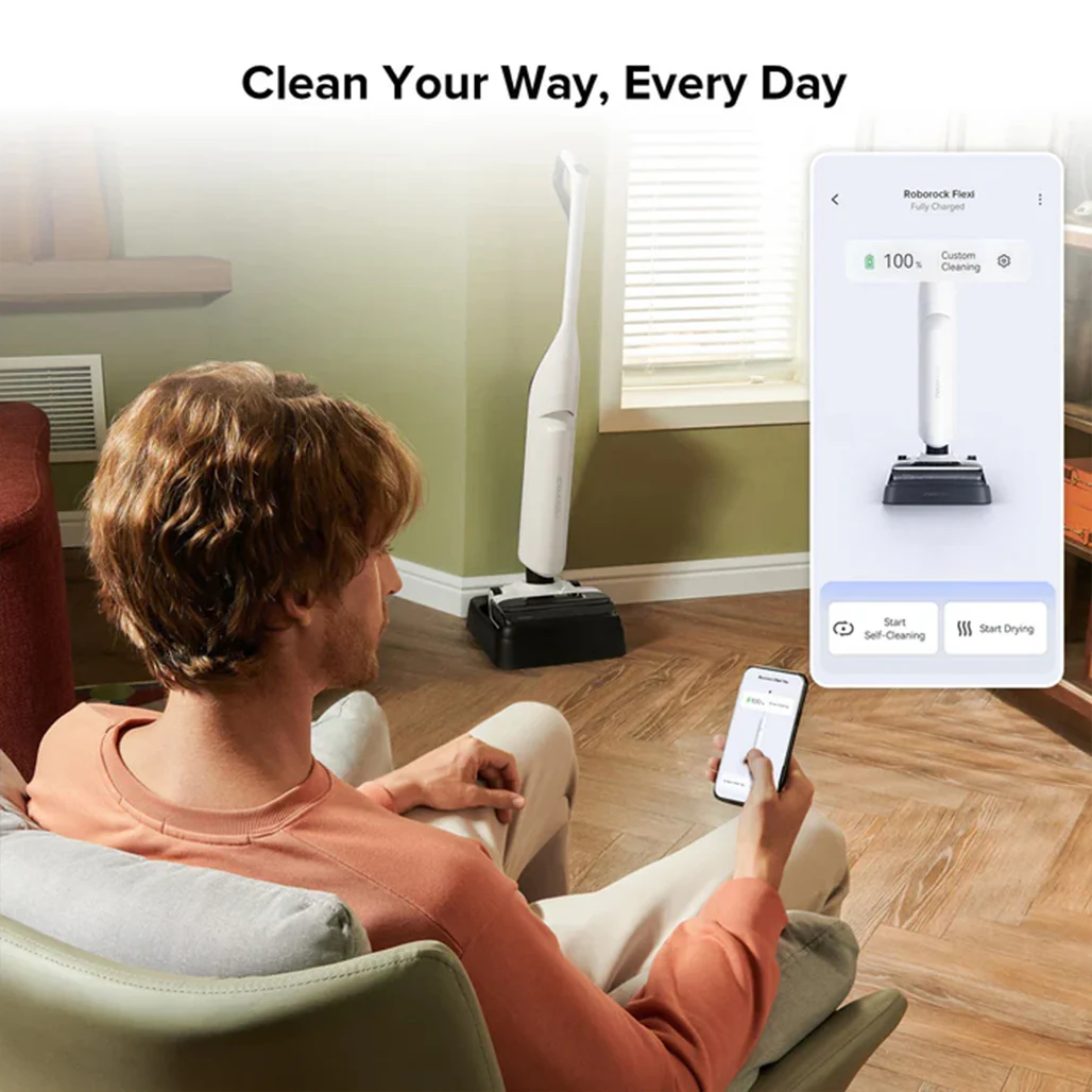 Roborock Flexi - Smart Wet and Dry Vacuum Cleaner - Image 5