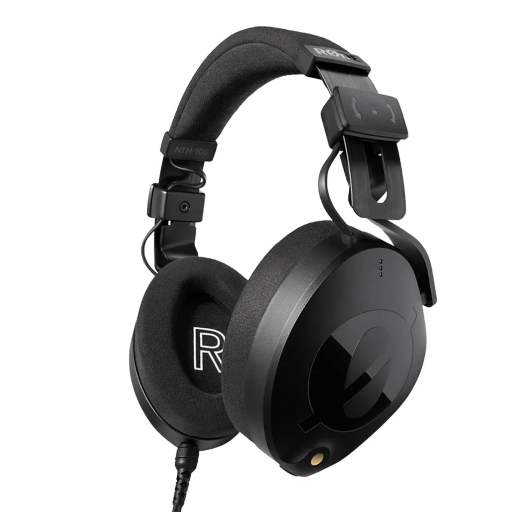 Rode NTH-100 Professional Over-Ear Headset with Broadcast-Quality Microphone – Ideal for Streaming, Gaming, and Professional Use