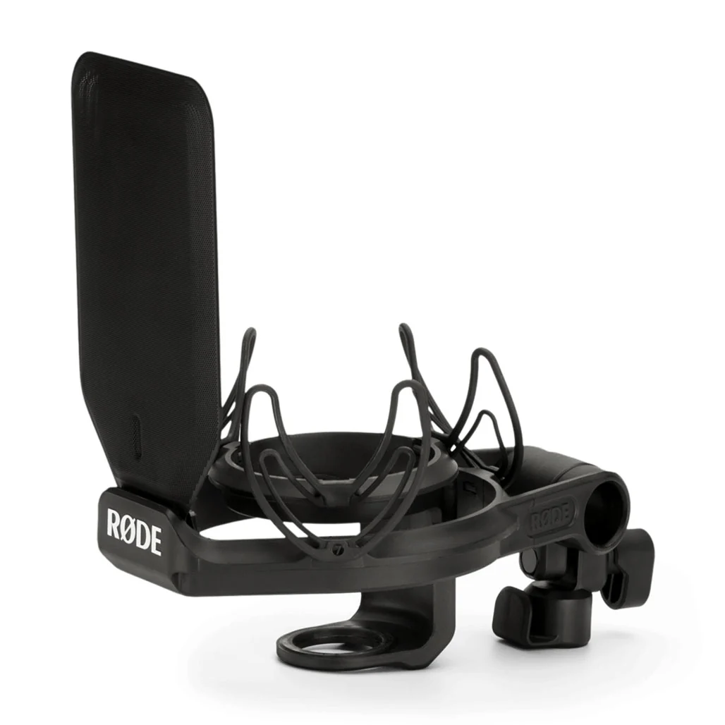 Rode SMR Premium Studio Microphone Shock Mount – Rycote® Lyre® Suspension System with Integrated Pop Filter - Image 3