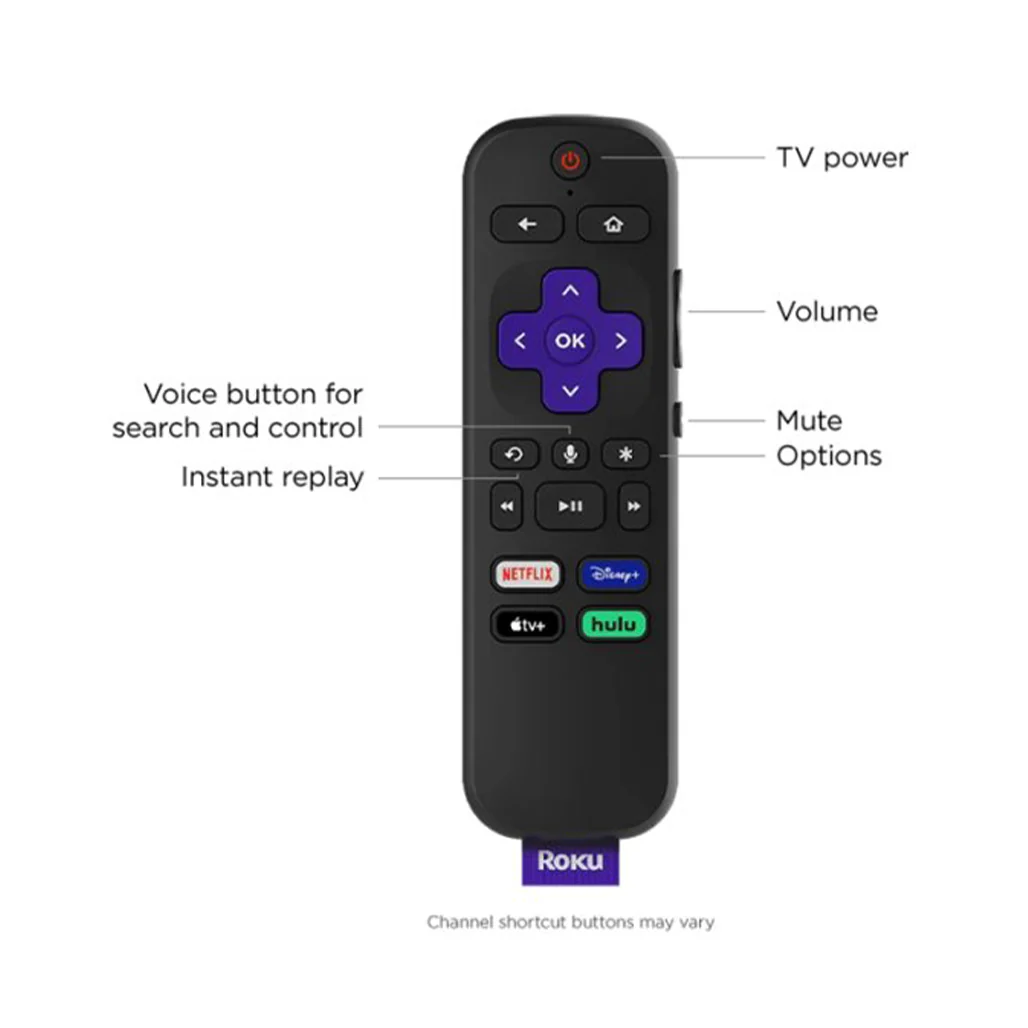 Roku Express 4K+ Streaming Player - 3941R2 | Voice Remote, 4K HDR, and Dual-Band Wi-Fi - Image 3