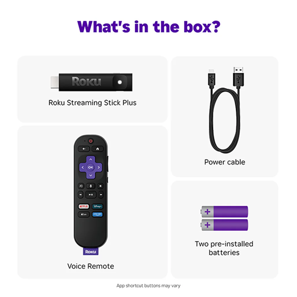 Roku Streaming Stick Plus - 4K HDR Streaming Device with Voice Remote - 3830R - Image 7