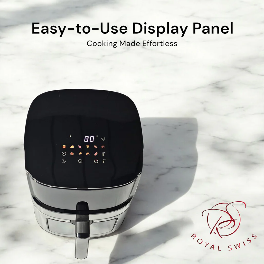Royal Swiss 8L XXL - Digital Air Fryer - TTAF-760AT-CL - Image 6