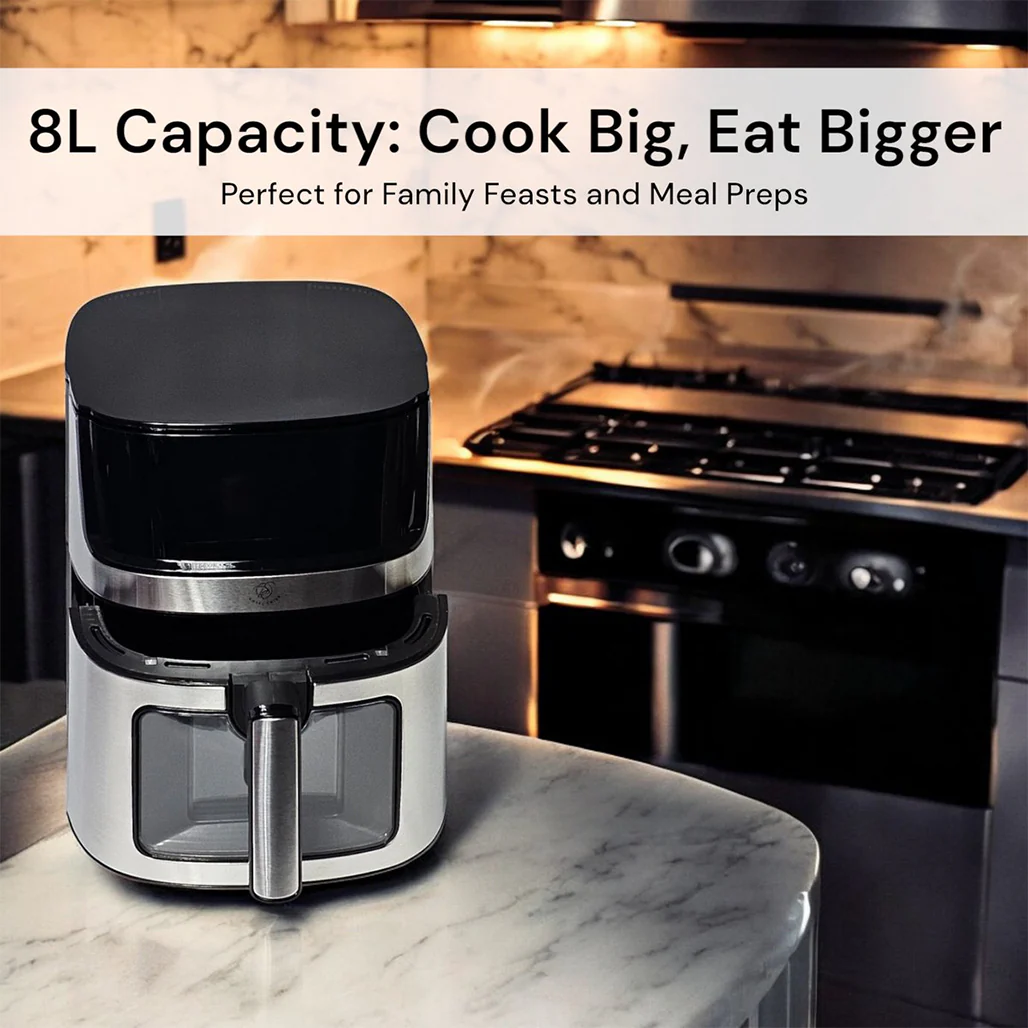 Royal Swiss 8L XXL - Digital Air Fryer - TTAF-760AT-CL - Image 8