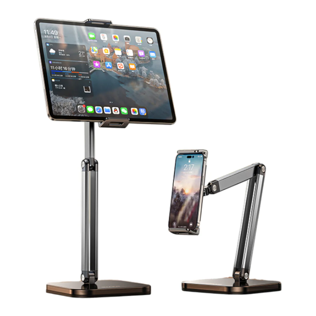 Rtako 911 720° Height Adjustable Phone and Tablet Stand - Image 2