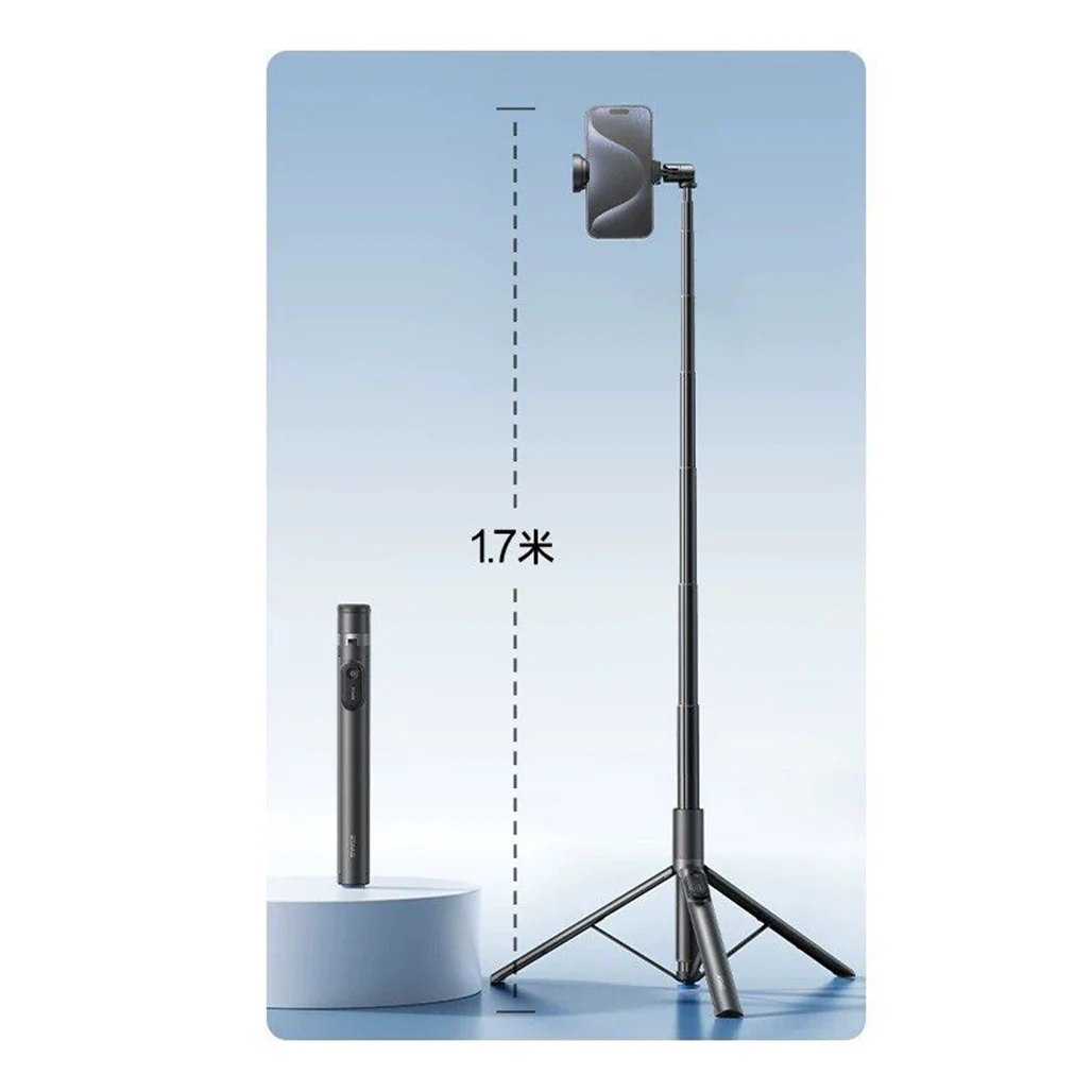 Rtako One-Piece Phone Tripod Stand with USB-C Rechargeable Remote - Image 3