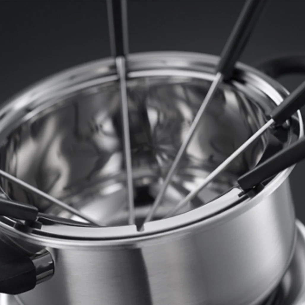 Russell Hobbs Fiesta Fondue Maker – 2L Stainless Steel Electric Fondue - Image 3