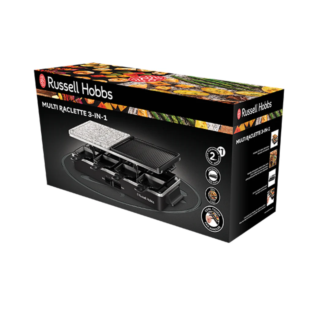Russell Hobbs Multi Raclette 3-in-1 - Image 4