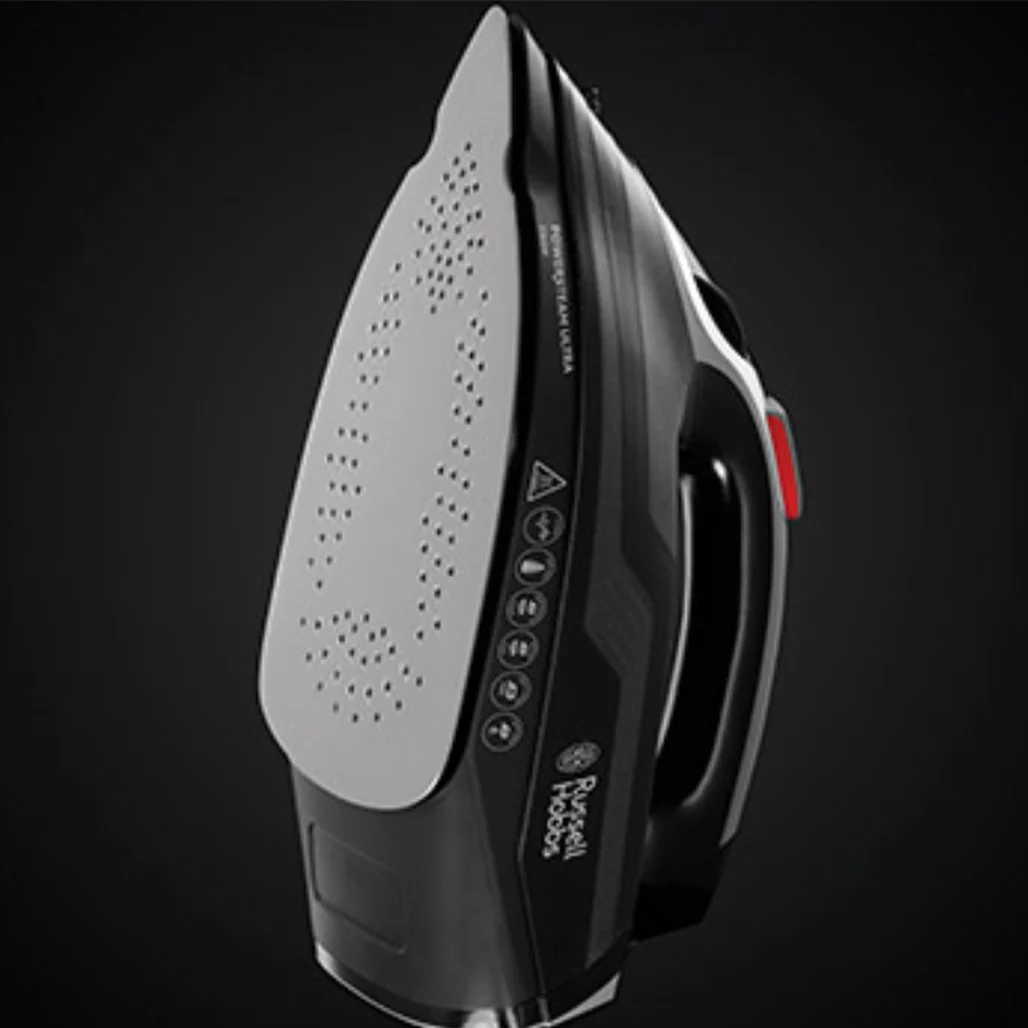 Russell Hobbs Power Steam Ultra Iron – 3100W Ceramic Soleplate - Image 2
