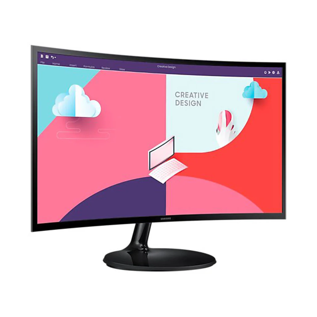 Samsung Essential S3 27" Curved Monitor S36C | LS27C360EAMXZN - Image 2