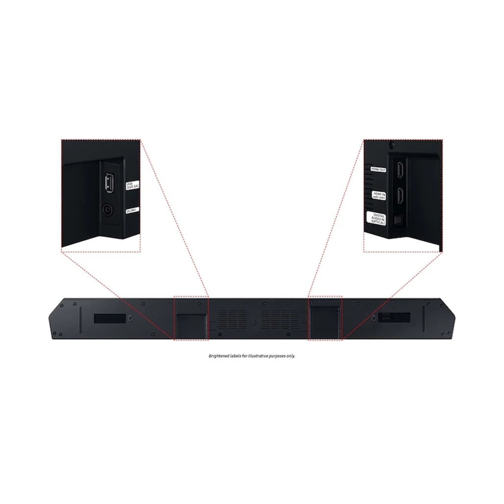 Samsung 3.1.2ch Dolby Atmos Soundbar with Q-Symphony - HW-Q600C - Image 5