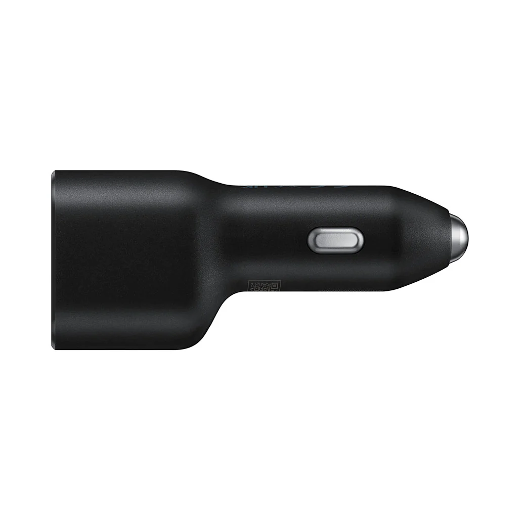Samsung Dual Port Car Charger – 25W & 15W Fast Charging with LED Indicator