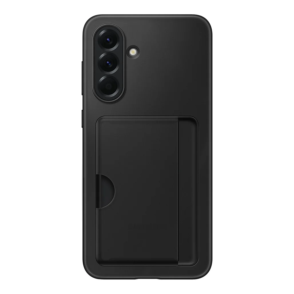 Samsung Galaxy A56 5G Card Slot Case – Slim Wallet Cover with Secure Card Holder, Black
