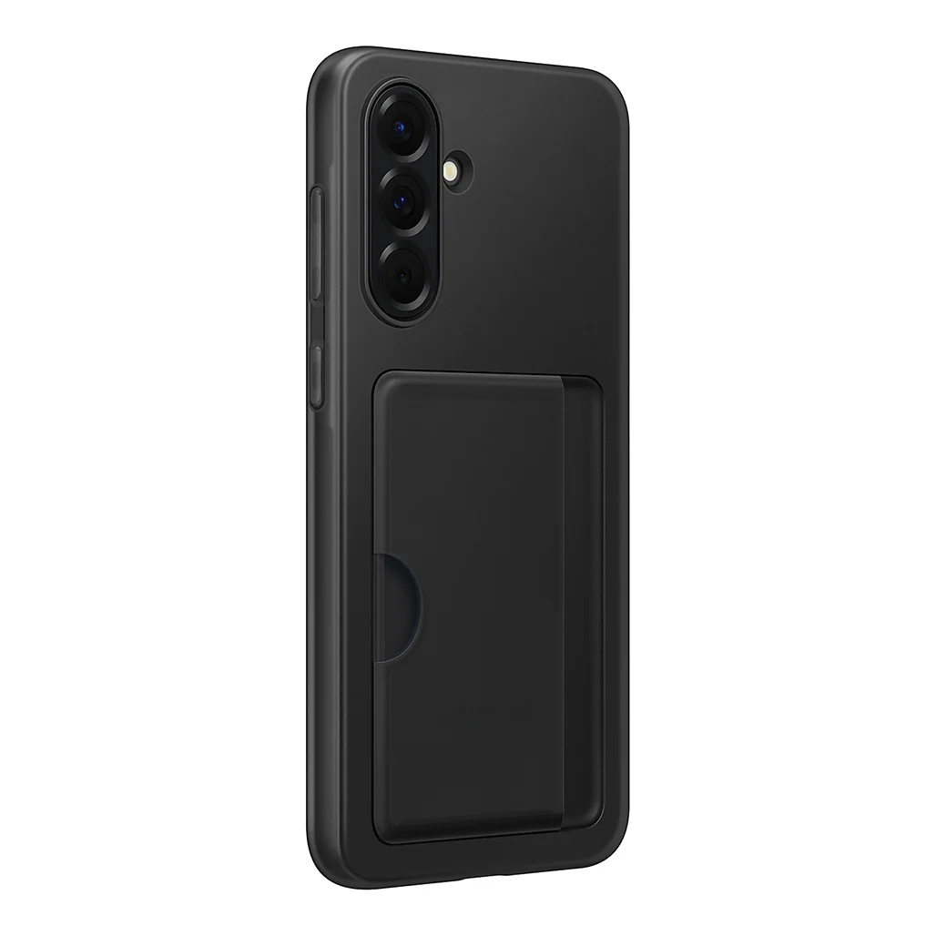 Samsung Galaxy A56 5G Card Slot Case – Slim Wallet Cover with Secure Card Holder, Black - Image 3