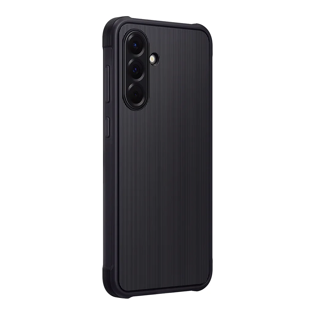 Samsung Galaxy A56 5G Rugged Case – Shockproof Military-Grade Protective Cover, Eco-Friendly Grip, Black - Image 2
