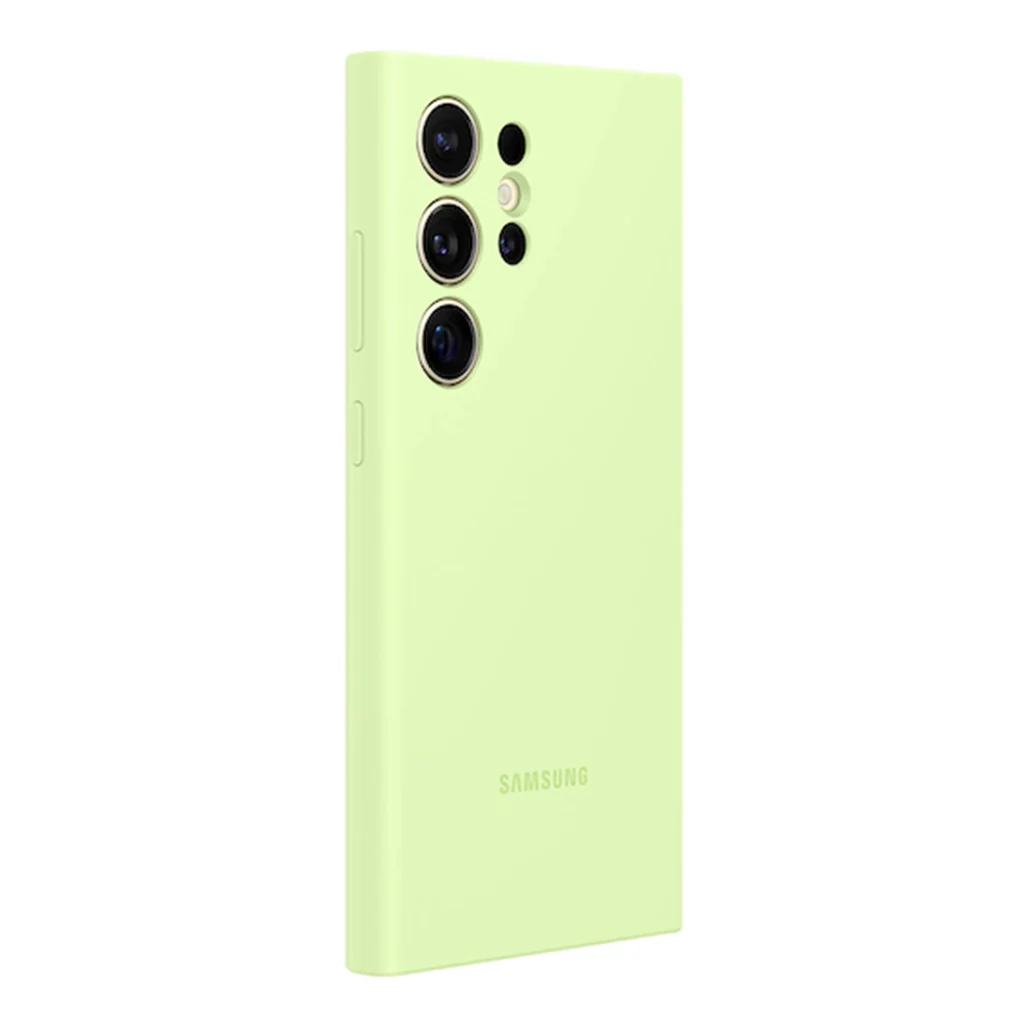 Samsung Galaxy S24 Ultra Silicone Case - Lime | EF-PS928TGEGUS - Image 3