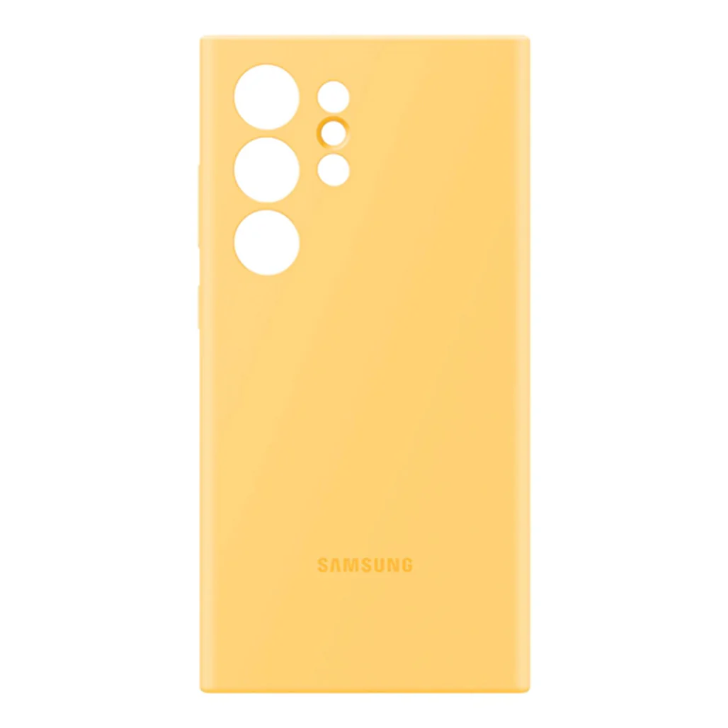 Samsung Galaxy S24 Ultra Silicone Case - Yellow | EF-PS928TYEGUS - Image 5