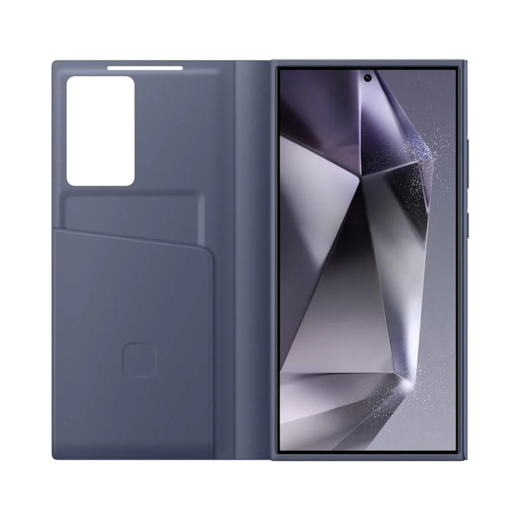 Samsung Galaxy S24 Ultra Smart View Wallet Case - Black | Interactive and Protective Cover - Image 16