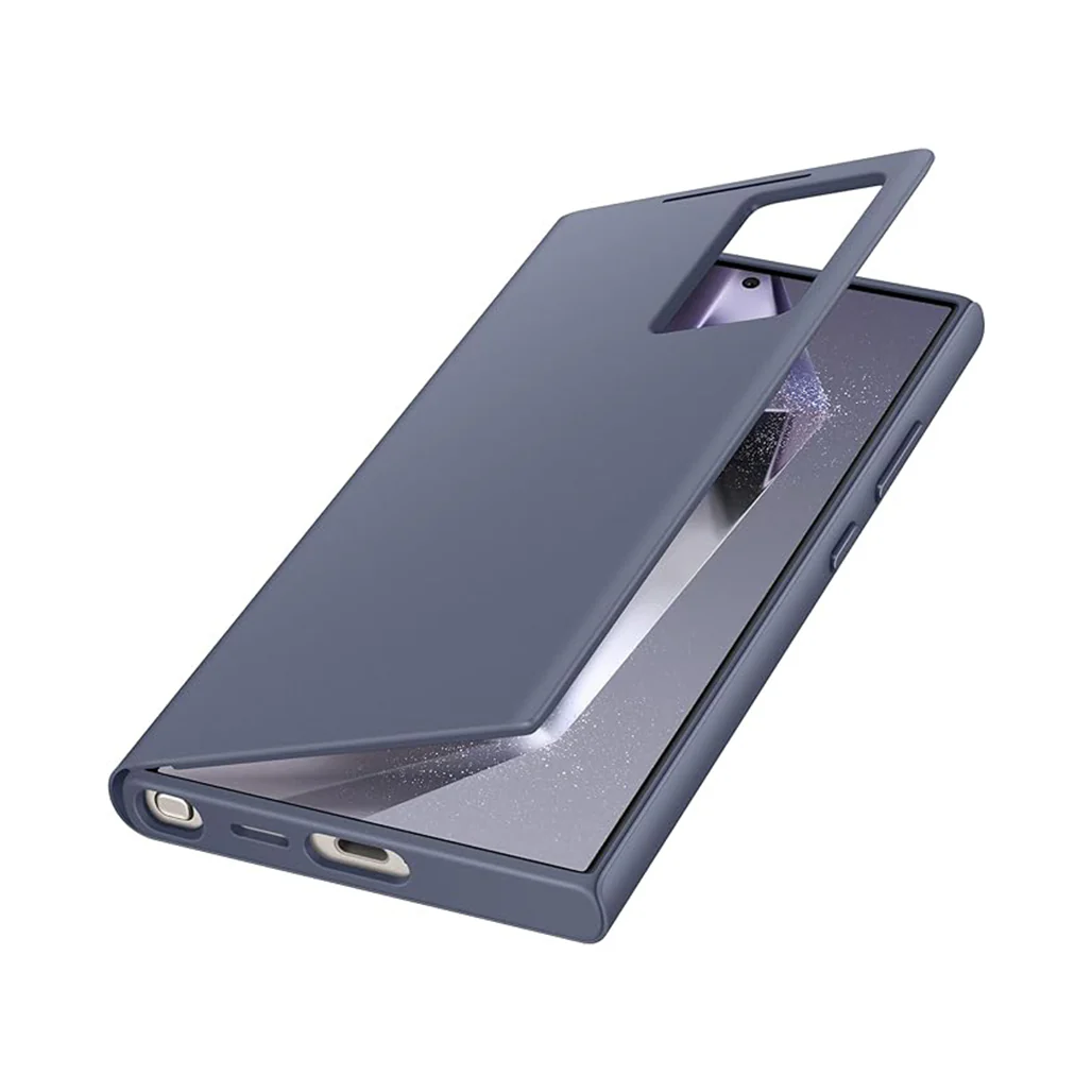 Samsung Galaxy S24 Ultra Smart View Wallet Case - Black | Interactive and Protective Cover - Image 19
