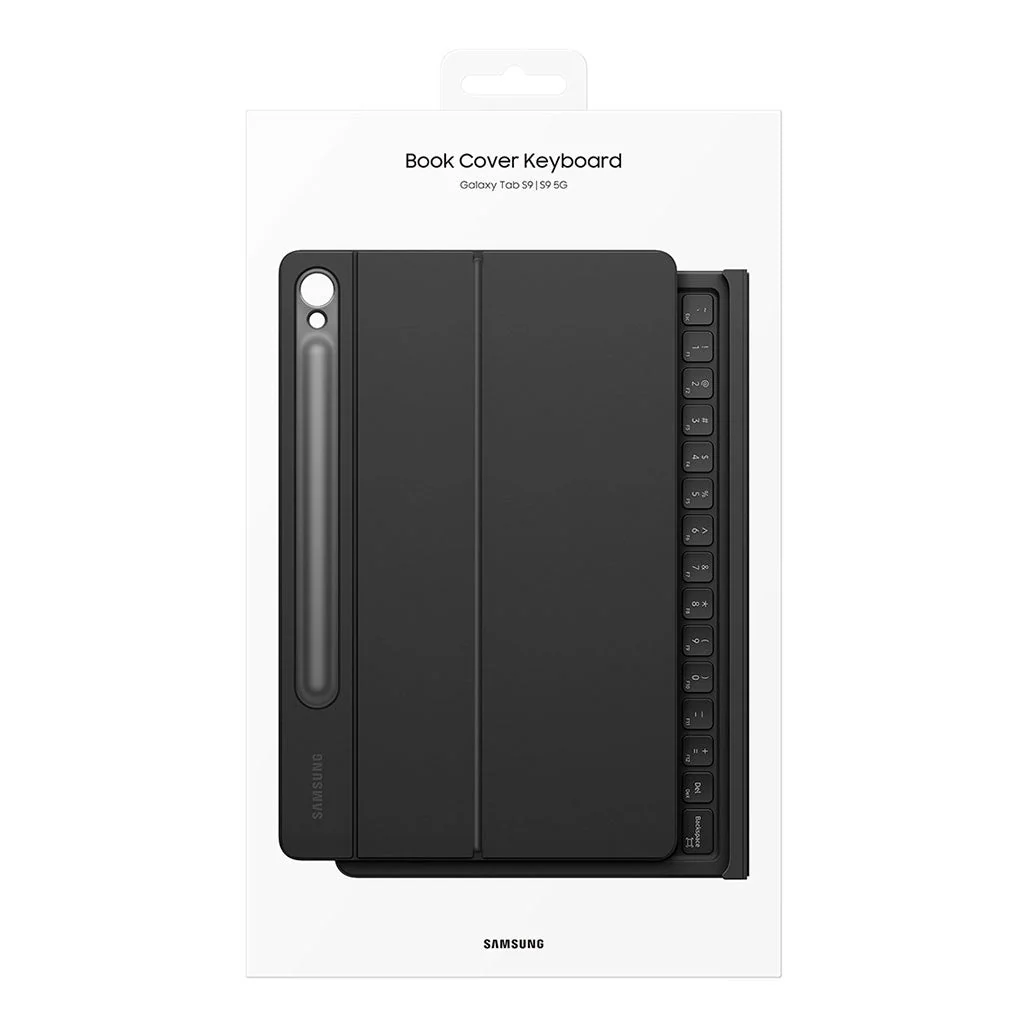 Samsung Galaxy Tab S9+ Book Cover Keyboard | Slim and Durable Design | PC-Like Experience | Adjustable Viewing Angles - Image 7