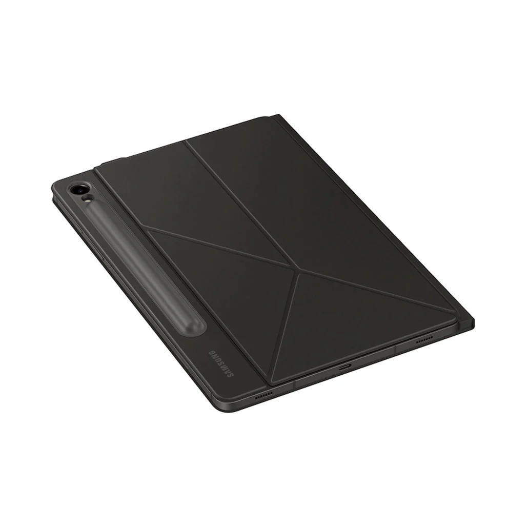 Samsung Galaxy Tab S9 Smart Book Cover - Black | Protective, Versatile, Auto Wake-Up - Image 3