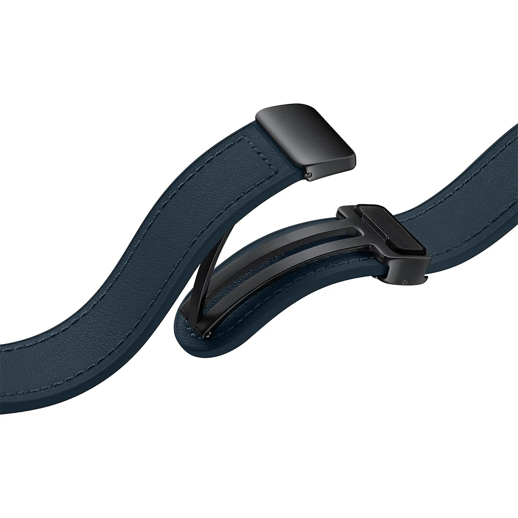 Samsung Galaxy Watch D-Buckle Hybrid Eco-Leather Band - 20mm - M/L - Etoupe | Stylish and Durable Replacement Strap - Image 13