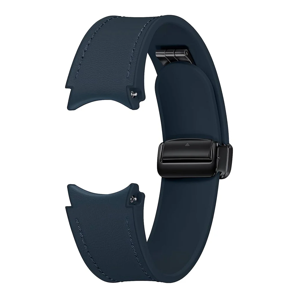 Samsung Galaxy Watch D-Buckle Hybrid Eco-Leather Band - 20mm - M/L - Etoupe | Stylish and Durable Replacement Strap - Image 14